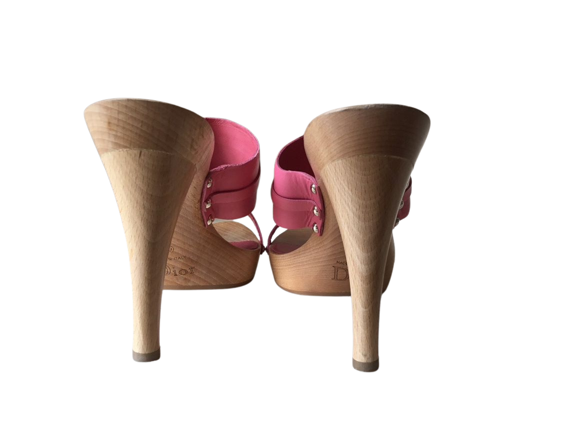 DIOR PINK CLOG EU39