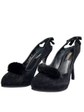 LOUIS VUITTON FUR PUMPS EU35.5