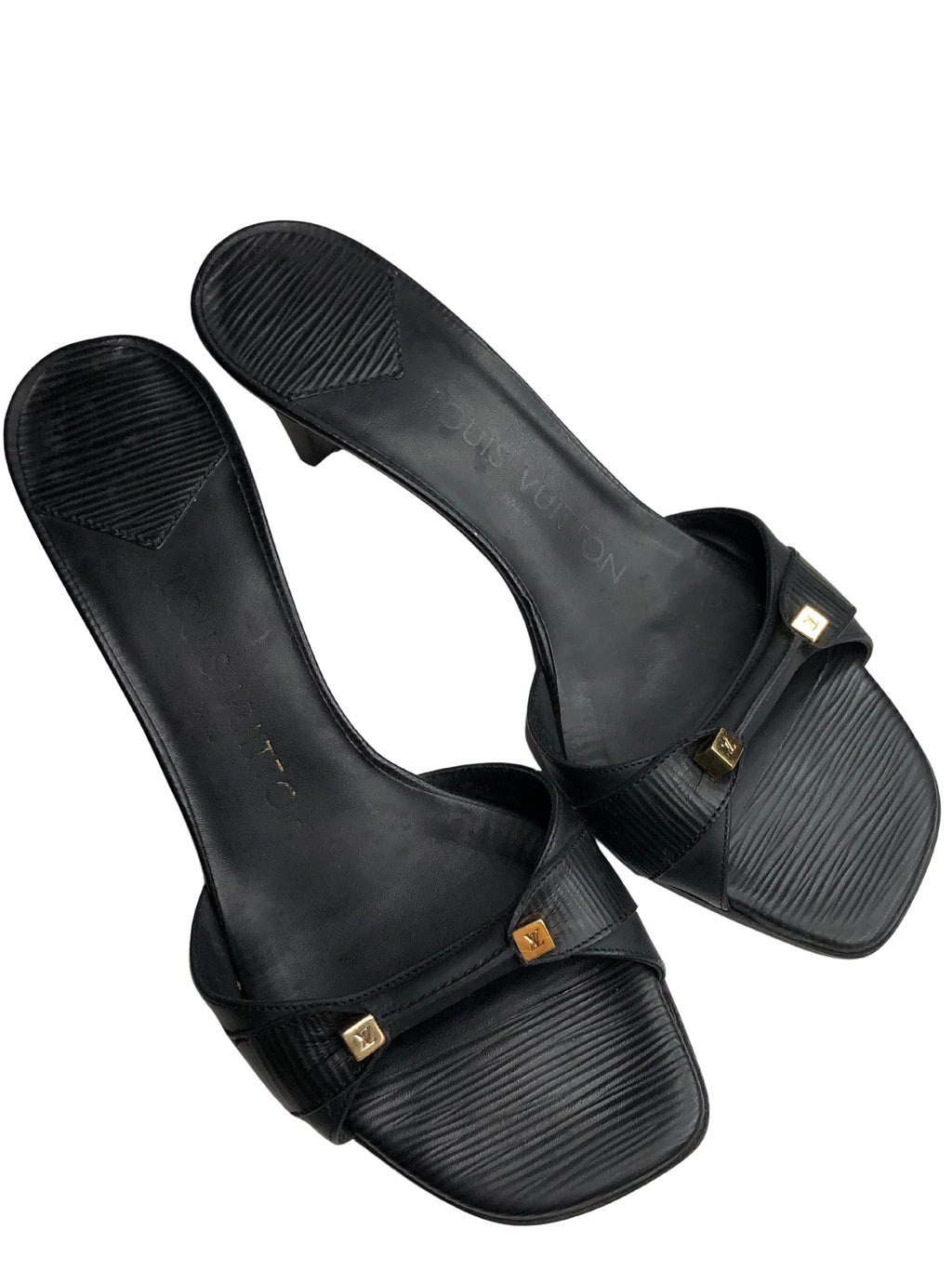 LOUIS VUITTON EPI MULES EU35