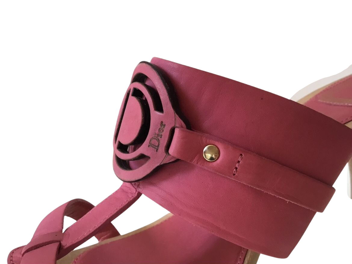 DIOR PINK CLOG EU39