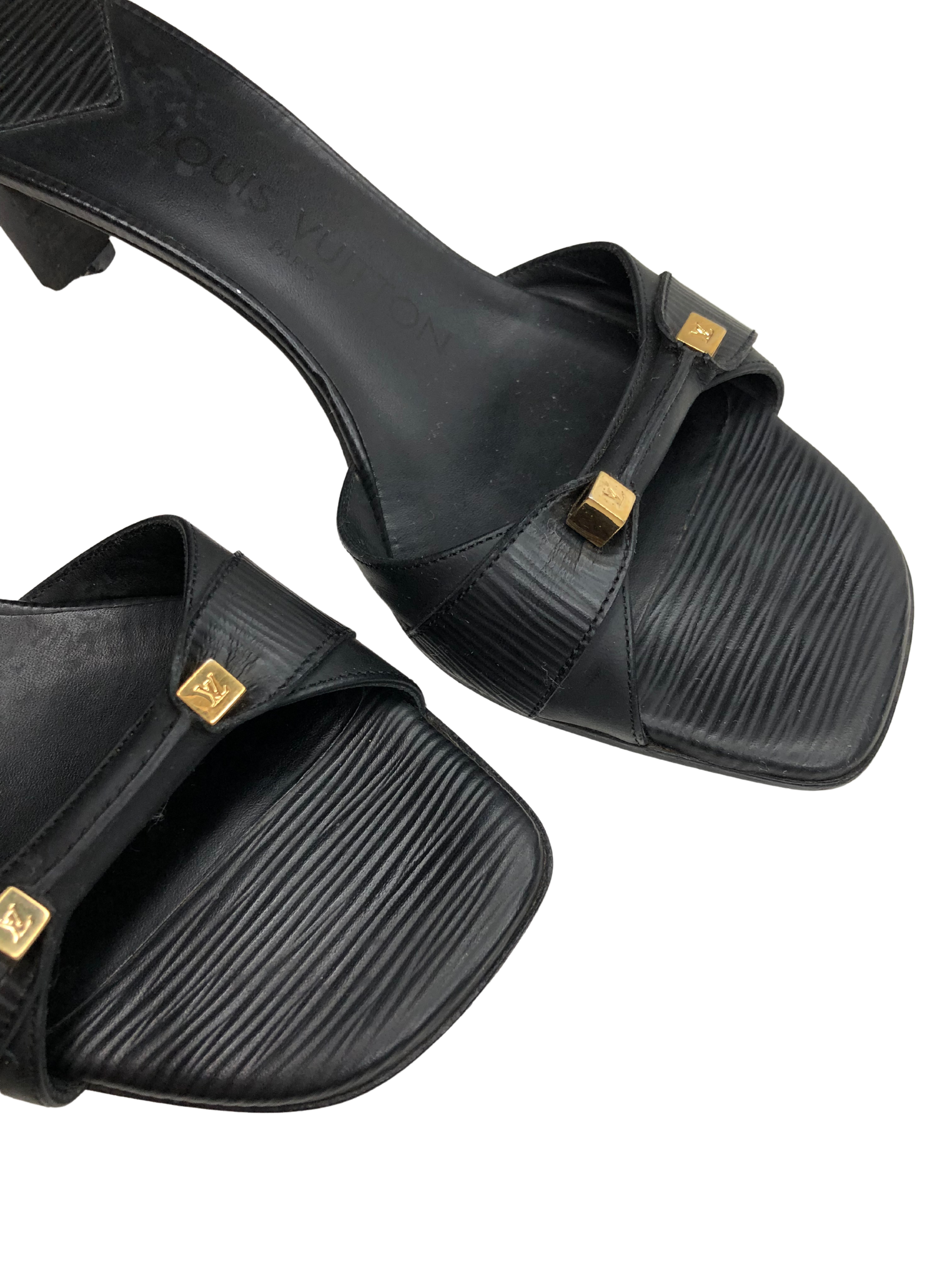 LOUIS VUITTON EPI MULES EU35