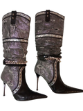 EL DANTES METALLIC BOOTS EU37