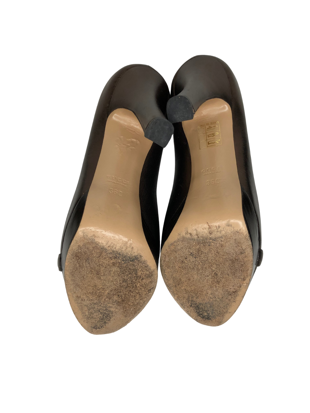 GUCCI HORSEBIT HEELS EU36