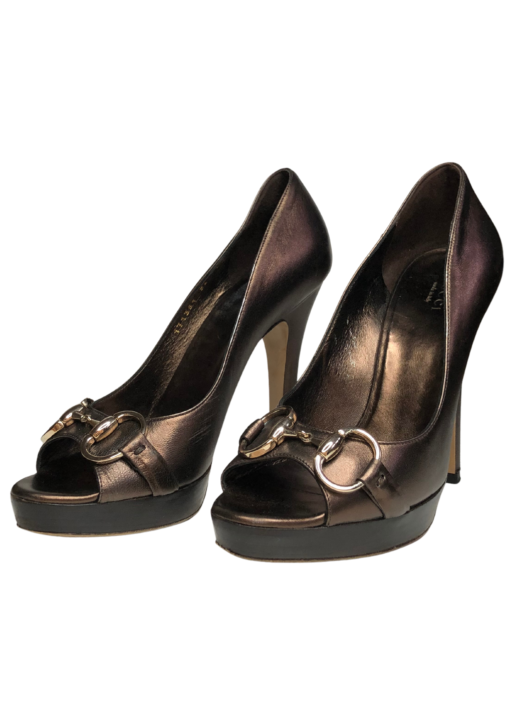 GUCCI HORSEBIT HEELS EU36