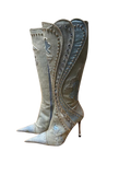 EL DANTES DENIM PEARL BOOTS EU37