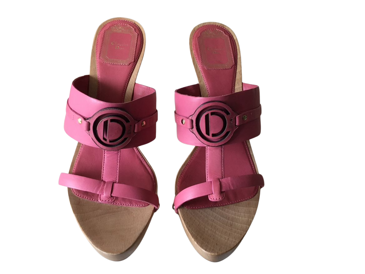 DIOR PINK CLOG EU39