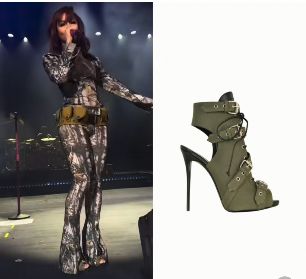 ZANOTTI ARMY KHAKI CANVAS BOOT EU38