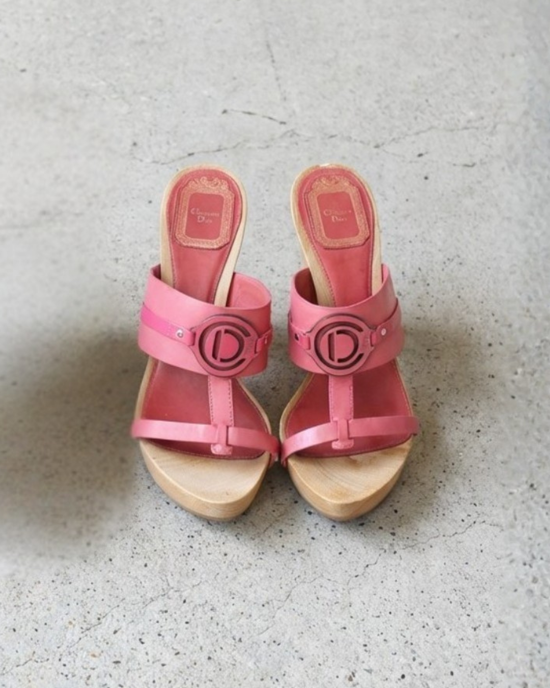 DIOR PINK CLOG EU39