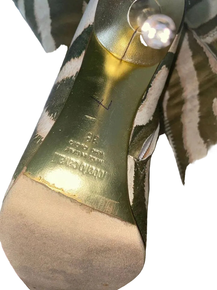 ROBERTO CAVALLI PRINT BOOTS EU38