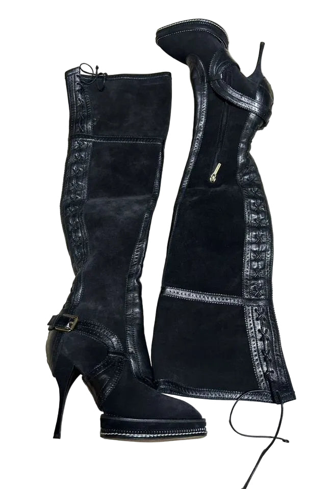 CHRISTIAN DIOR F/W 2010 KNEE BOOTS EU40