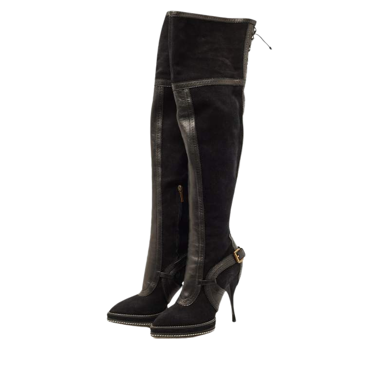 CHRISTIAN DIOR F/W 2010 KNEE BOOTS EU40